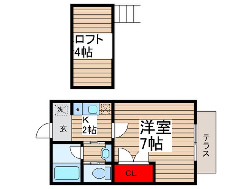 間取図 谷津ハイム