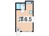 エスポワール 1Rの間取り