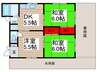 雅美荘 3DKの間取り