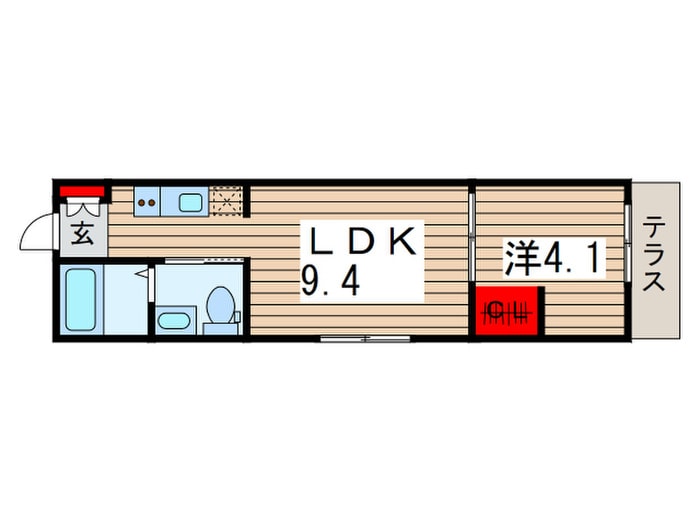 間取り図 コンフォートシティ西千葉