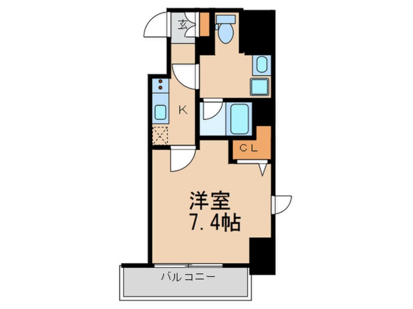 間取図 プレール・ドゥーク浅草橋