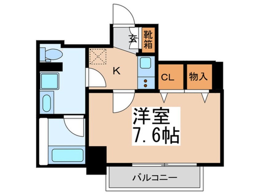 間取図 プレール・ドゥーク浅草橋