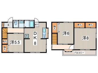 間取図 坂本町５丁目戸建て