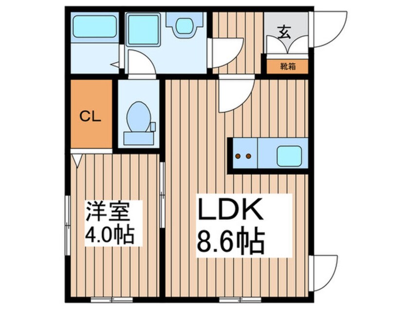 間取図 エスポワール富士見台