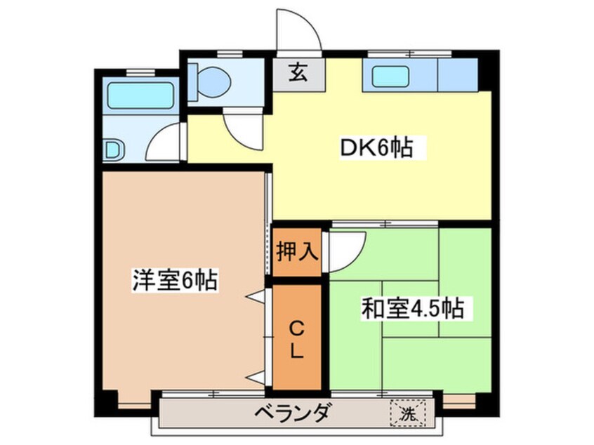 間取図 ゴトウ・マンション