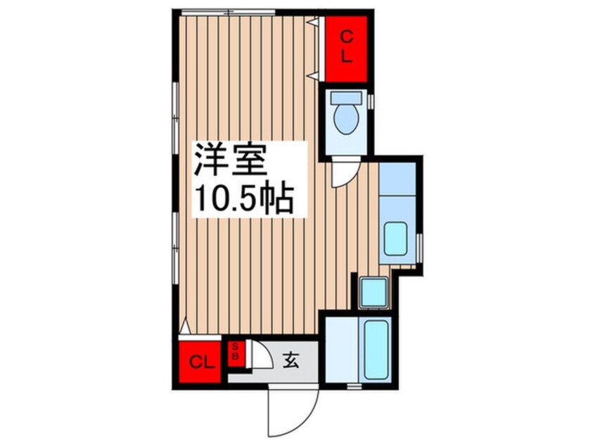 間取図 関住宅