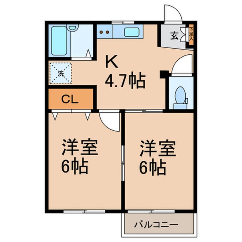 間取図 ビューラー・ハイム