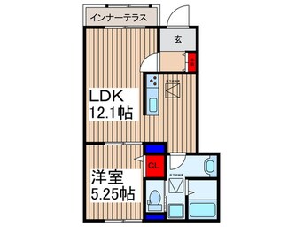 間取図 リーブルファイン坂戸末広町