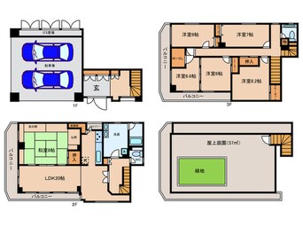 間取図 グリーンヒルズ泰明