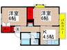 シックスタウンズ 2Kの間取り