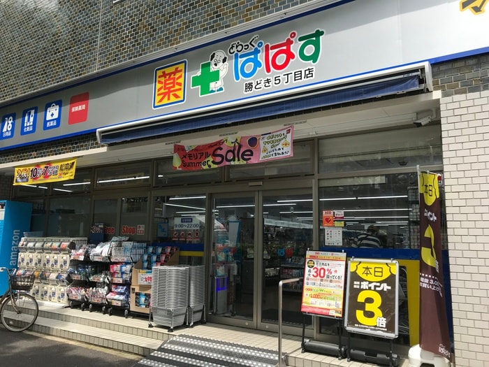 パパス勝どき５丁目店(ドラッグストア)まで113m THETOKYOTOWERS MIDTOWER(3609)