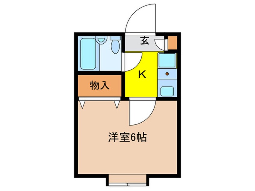 間取図 エスポワール荻窪