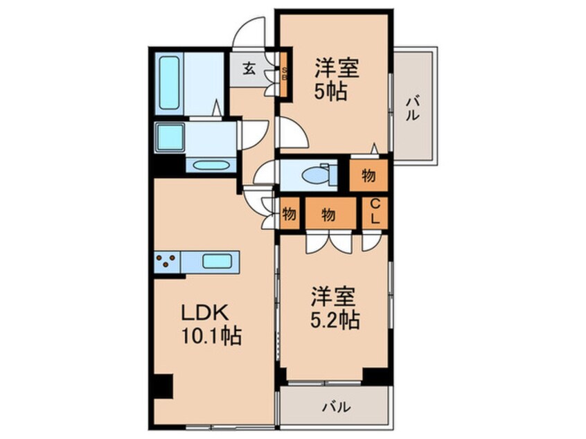 間取図 インプルーブ千川