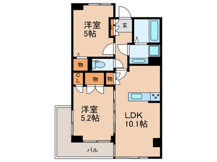 間取図 インプルーブ千川