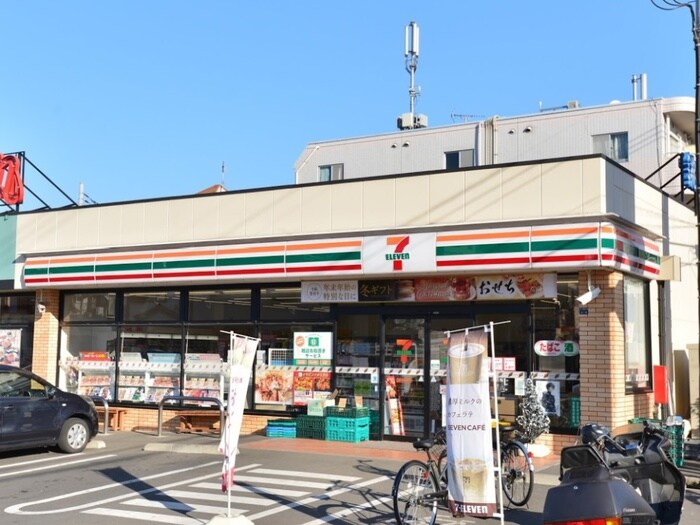 セブンイレブン武蔵小金井駅前通り店(コンビニ)まで240m 岡本ハイツ