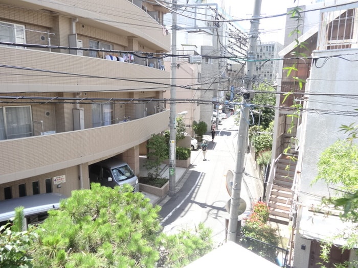 室内からの展望 ベルハイツ