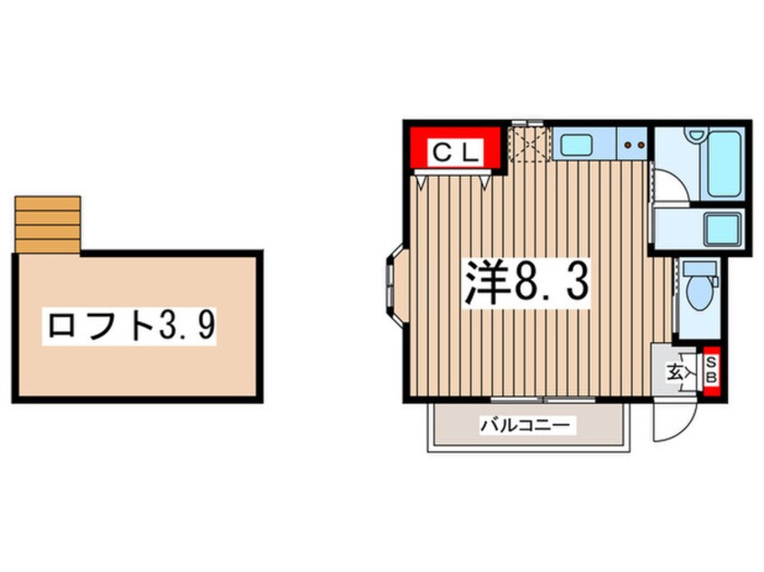 間取図 ジュエリ－アモ－レ