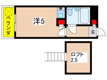 間取図 Ｋハイツ柿生