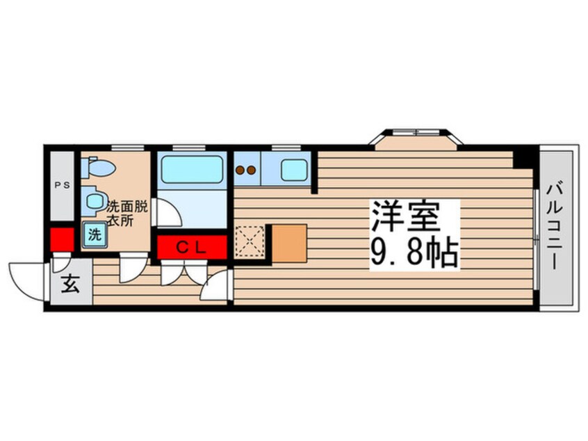 間取図 ダイワティアラ津田沼Ⅱ