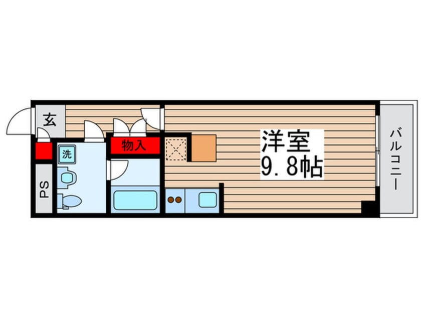 間取図 ダイワティアラ津田沼Ⅱ