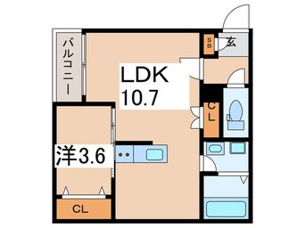 間取図 仮）綾瀬市上土棚中Z-MAISON