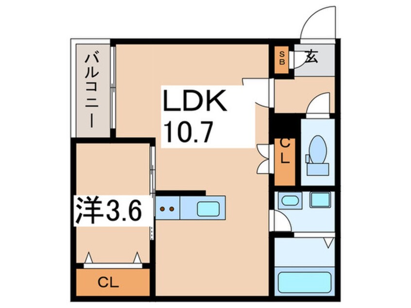 間取図 仮）綾瀬市上土棚中Z-MAISON