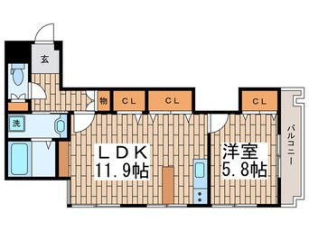 間取図 サンプラザ大森