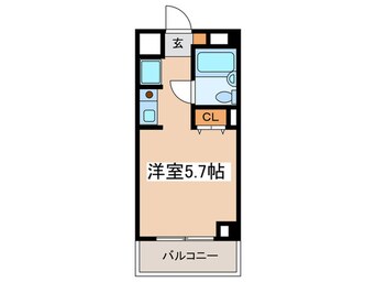 間取図 ﾎｰﾒｽﾄﾌﾟﾗｻﾞ十日市場西館（437）