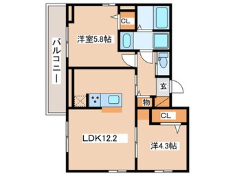 間取図 仮)エリオント町田中町