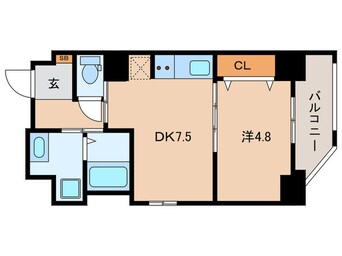 間取図 ウテナ西麻布
