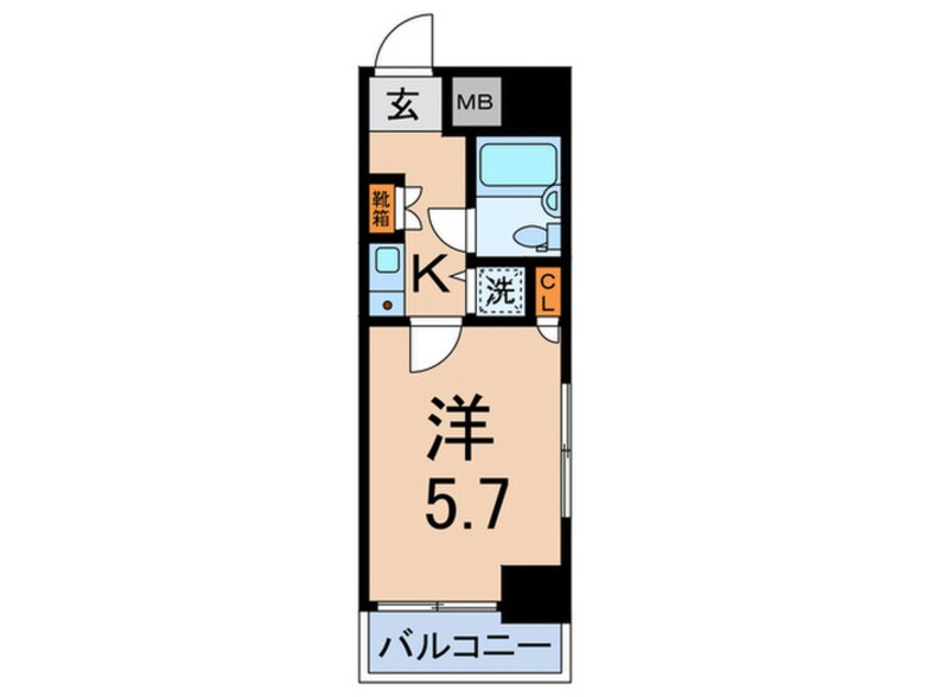 間取図 藤和シティコープ新大塚Ⅱ(1006)