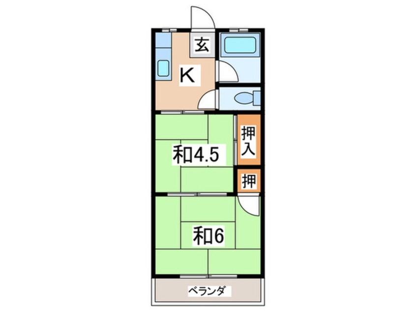 間取図 大井ハイム