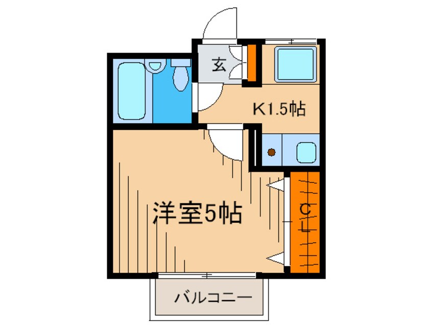 間取図 アーバンハイツ小川