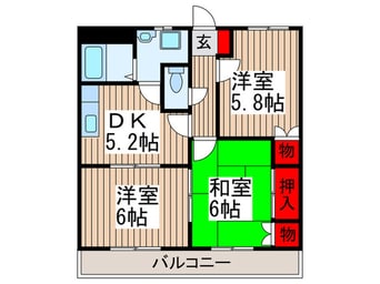 間取図 クレールメゾン