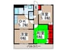 クレールメゾン 3DKの間取り