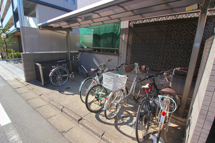 駐輪場 シルク　レジデンス