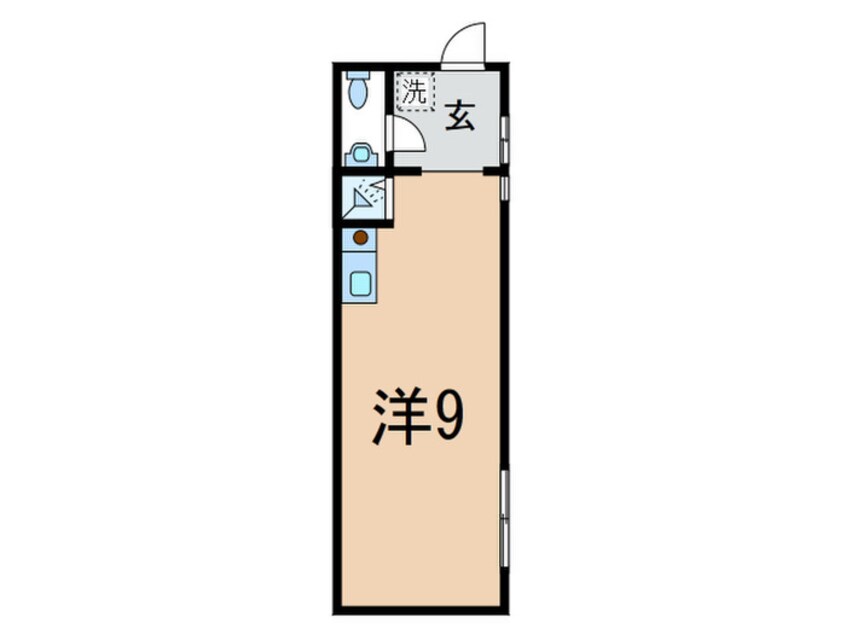 間取図 エムライン深沢