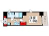 RELUXIA門前仲町(703) 1Kの間取り