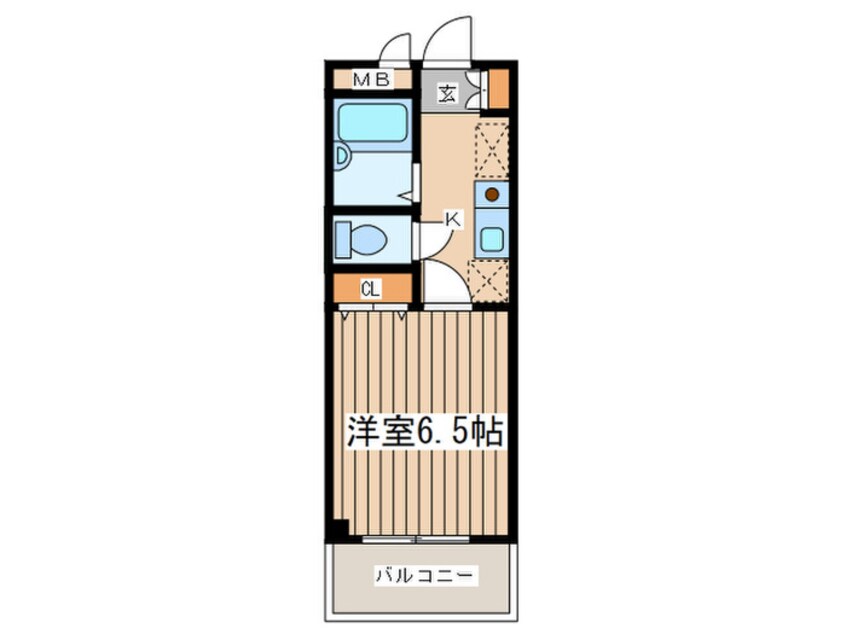 間取図 アルカサーノ湘南