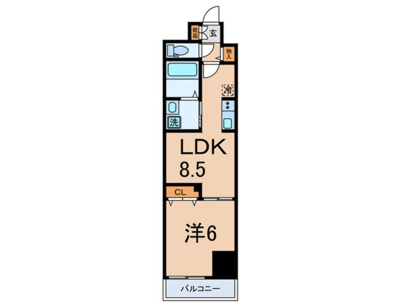 間取図 ＢＬＥＳＳ西巣鴨