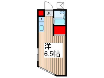 間取図 新中里コーポ