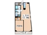 ｉｓ桜ヶ丘(5－8号室） 1LDKの間取り