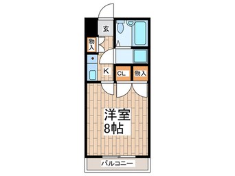 間取図 ｳｨﾝﾍﾞﾙｿﾛ世田谷赤堤（302）