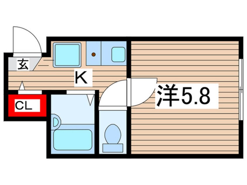 間取図 サンフラワー小岩
