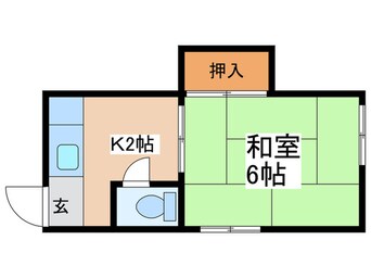 間取図 森川荘