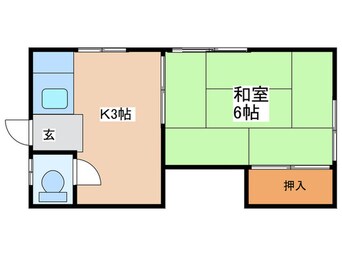 間取図 森川荘