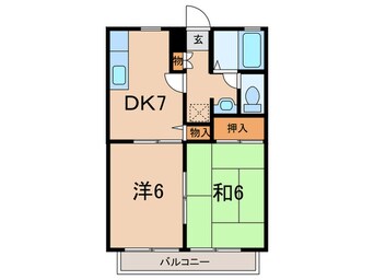 間取図 ファミール溝口