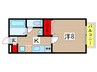 エスパシオＣ 1Kの間取り