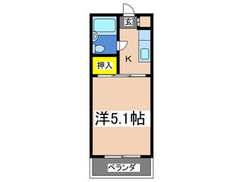 間取図 シャトール田口戸塚Ⅰ棟