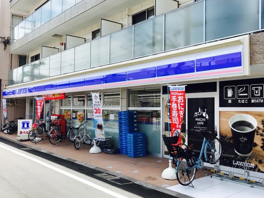 ローソン　都立家政駅北店(コンビニ)まで76m 鷺宮ツインテラスＢ棟